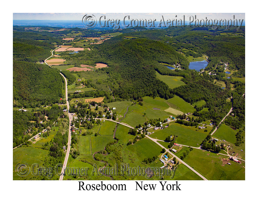 Aerial Photo of Roseboom, New York