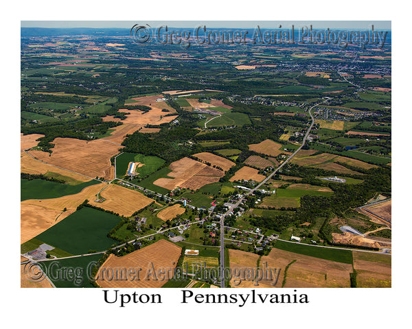 Aerial Photo of Upton, Pennsylvania