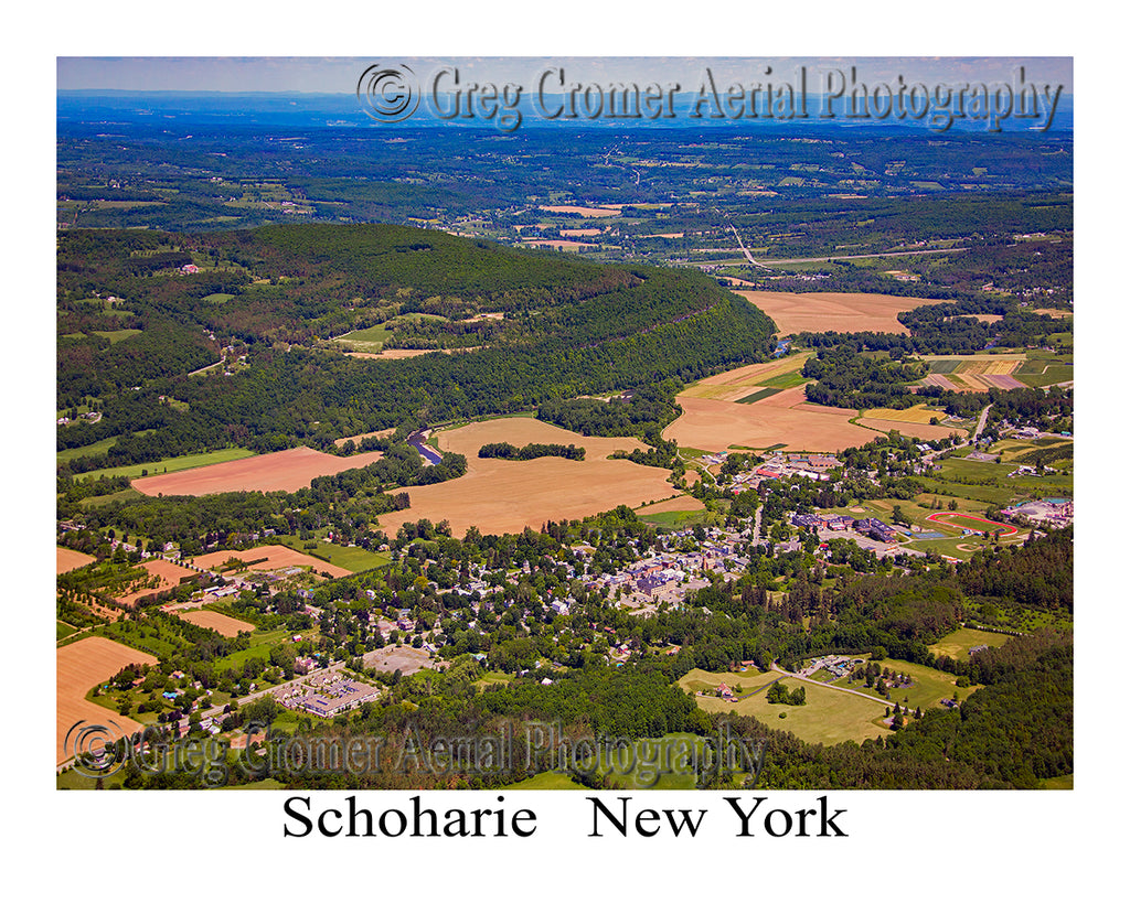 Aerial Photo of Schoharie, New York
