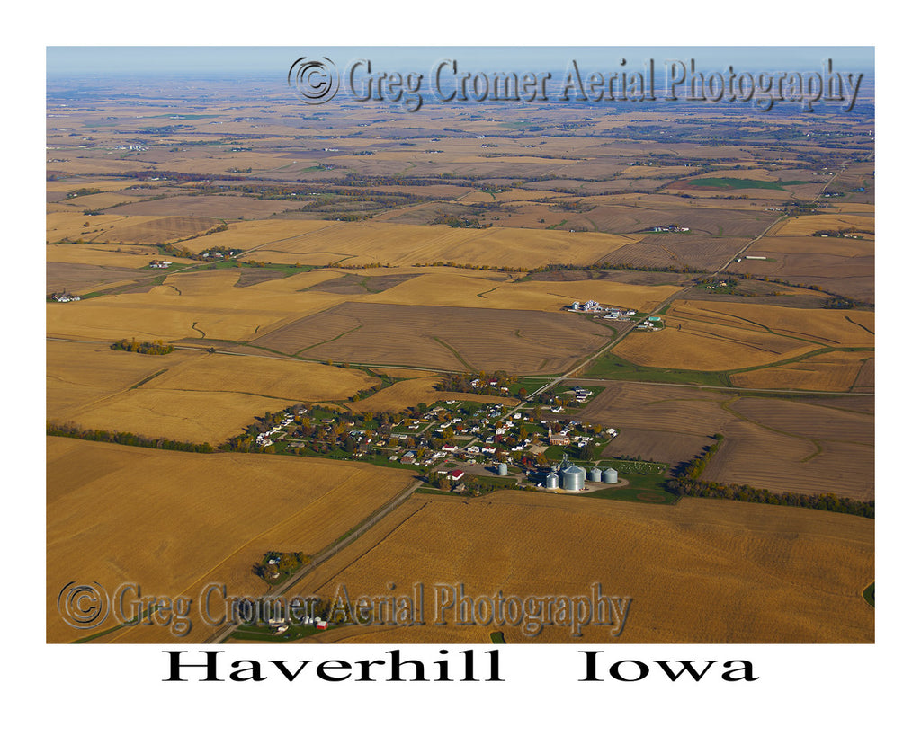 Aerial Photo of Haverhill Iowa