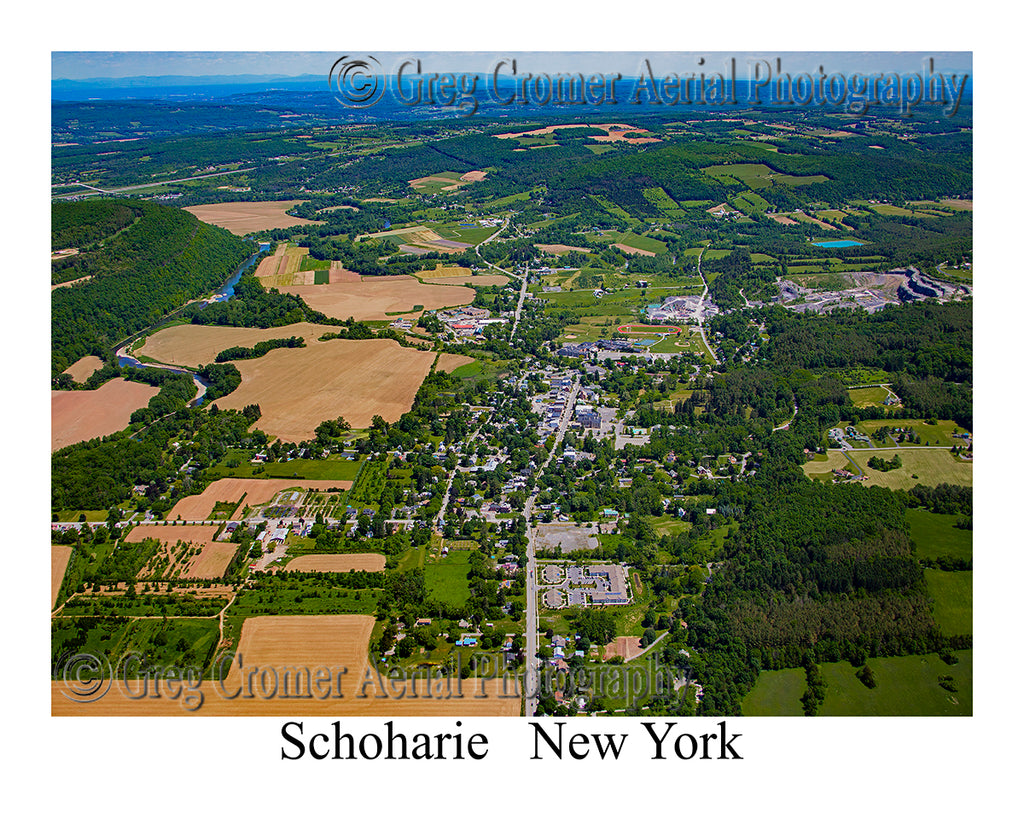 Aerial Photo of Schoharie, New York