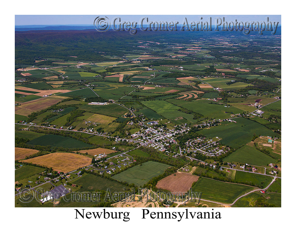 Aerial Photo of Newburg, Pennsylvania