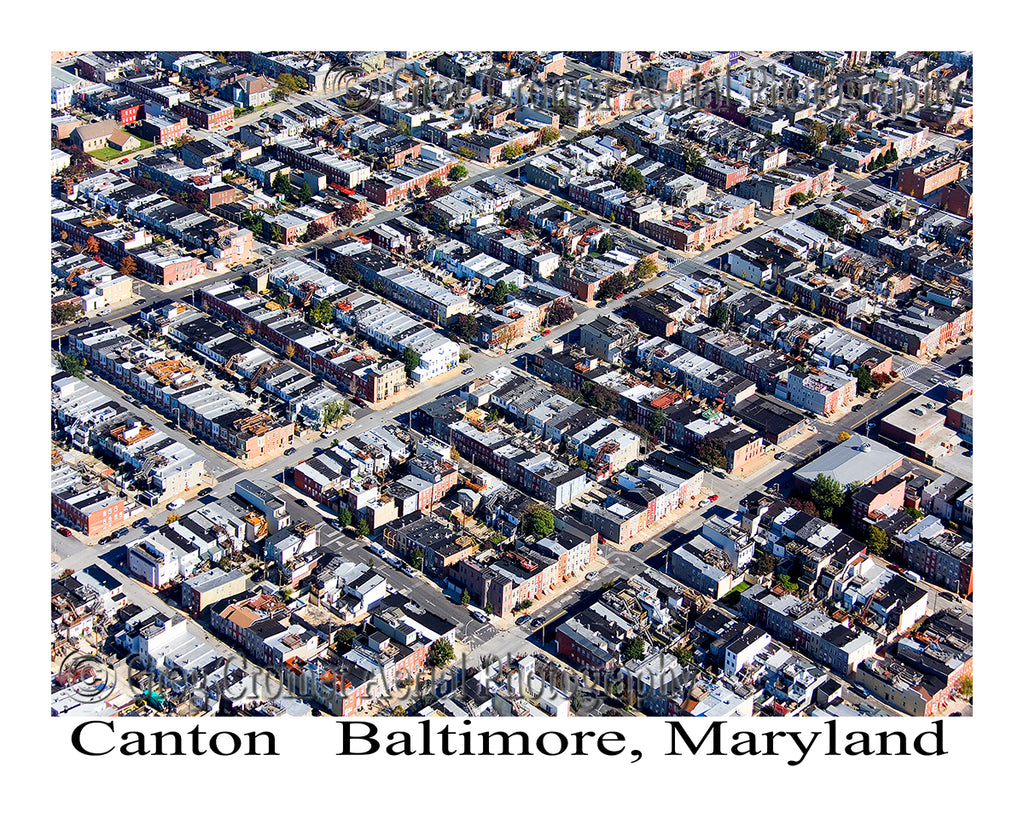 Aerial Photo of Canton - Baltimore, Maryland