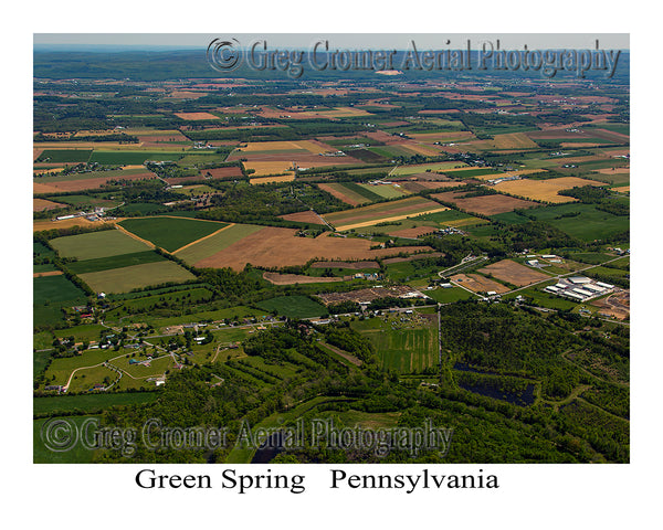 Aerial Photo of Green Spring, Pennsylvania