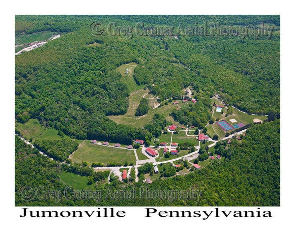 Aerial Photo of Jumonville, Pennsylvania