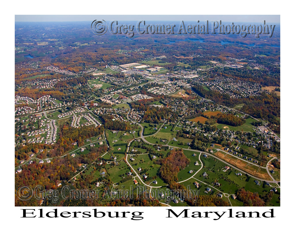Aerial Photo of Eldersburg, Maryland