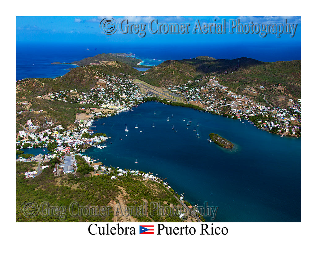 Aerial Photo of Culebra, Puerto Rico