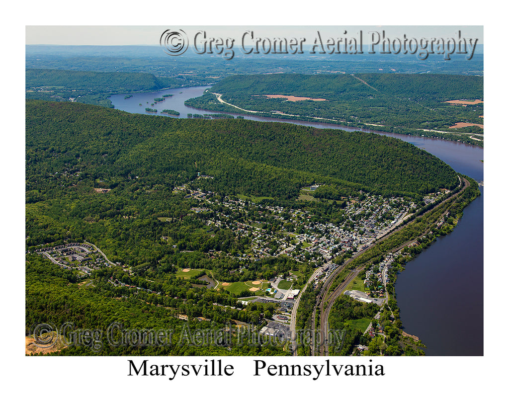 Aerial Photo of Marysville, Pennsylvania