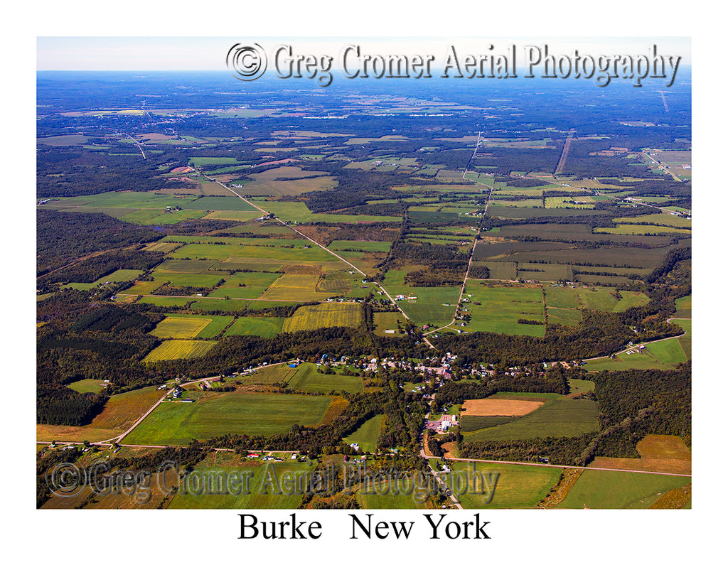 Aerial Photo of Burke, New York