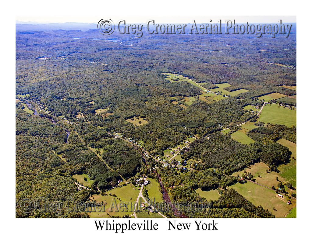 Aerial Photo of Whippleville, New York