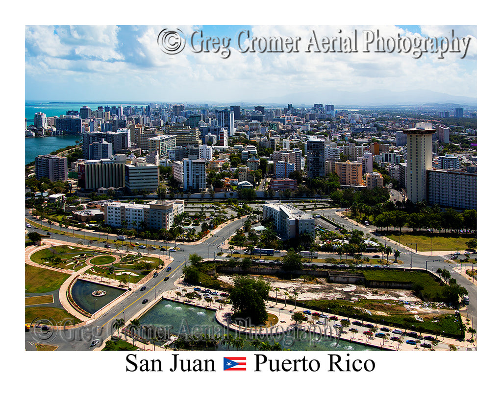 Aerial Photo of San Juan, Puerto Rico