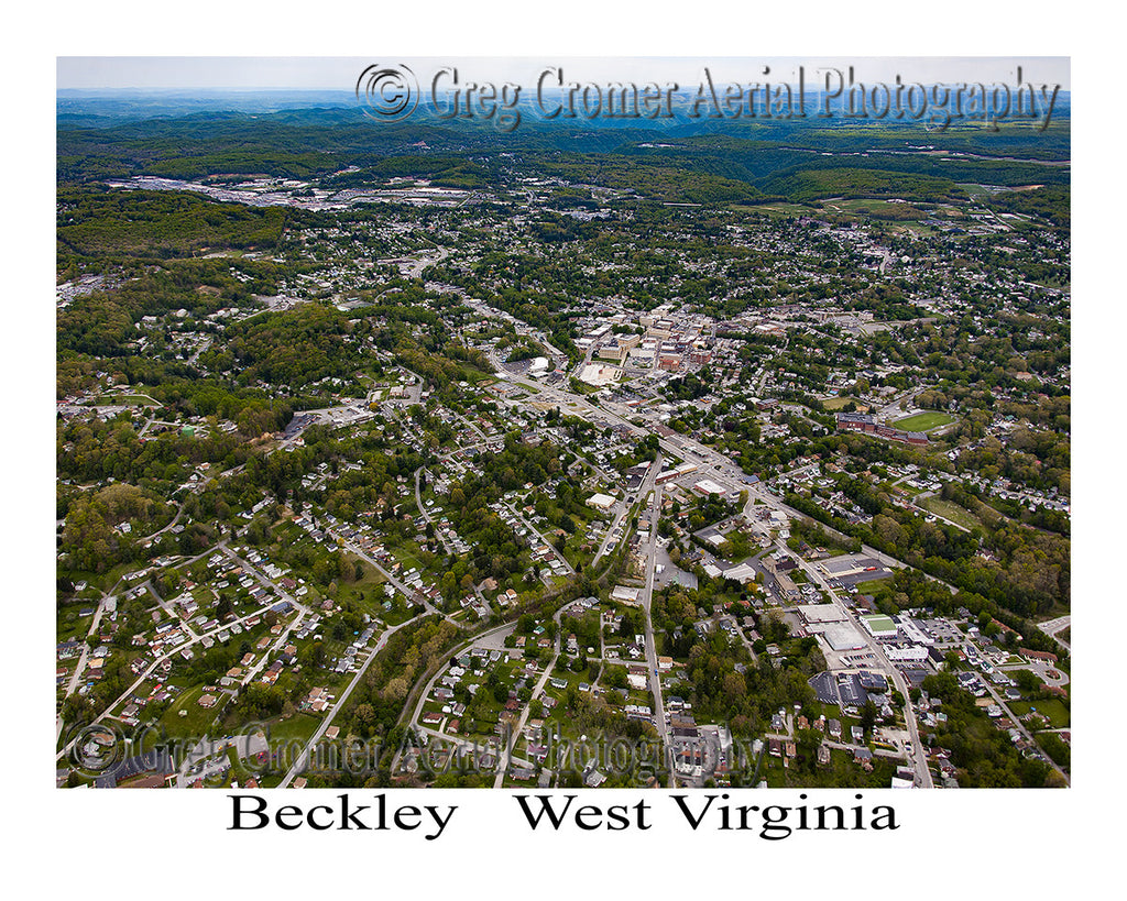 Aerial Photo of Beckley, West Virginia