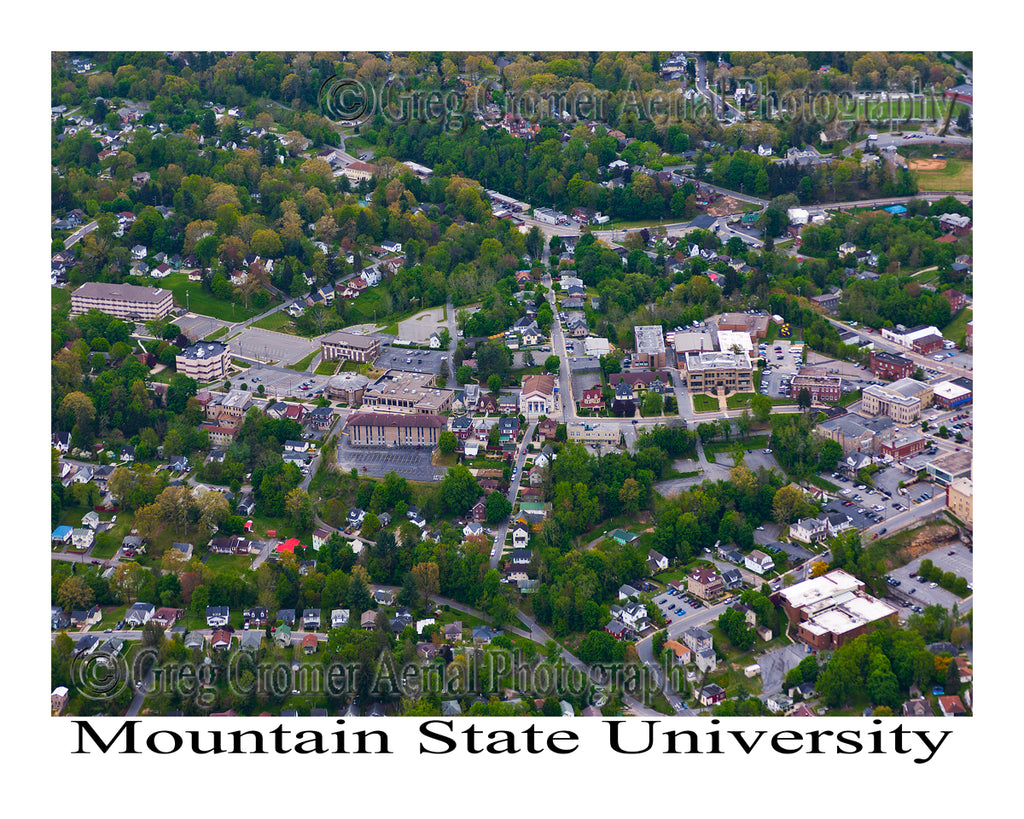 Aerial Photo of Mountain State University - Beckley, WV