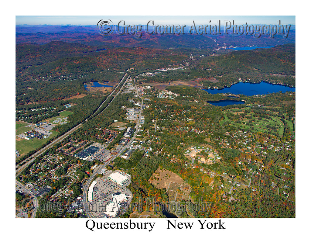 Aerial Photo of Queensbury, New York