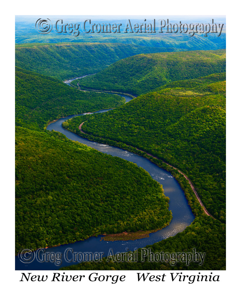 Aerial Photo of New River Gorge, WV