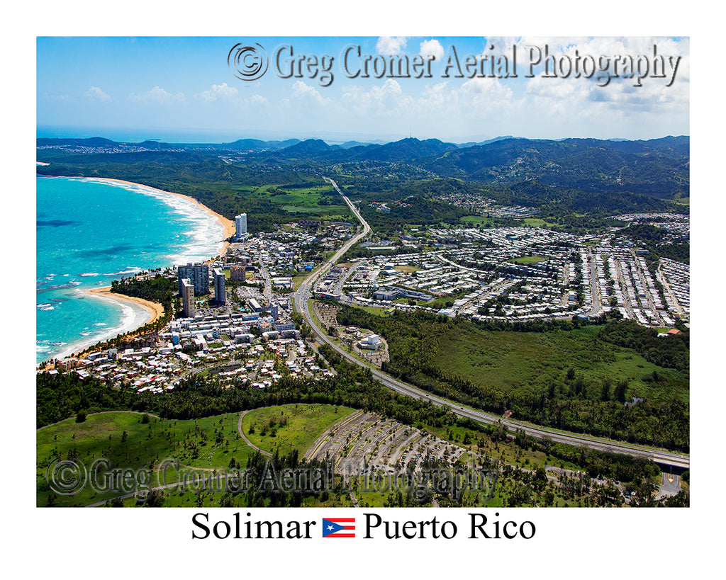 Aerial Photo of Solimar, Puerto Rico