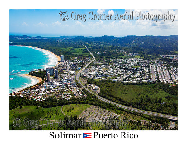 Aerial Photo of Solimar, Puerto Rico