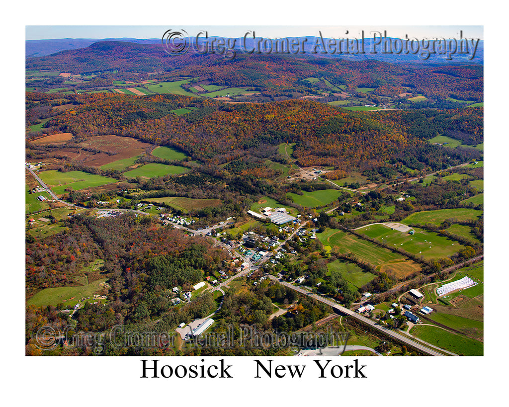 Aerial Photo of Hoosick, Vermont