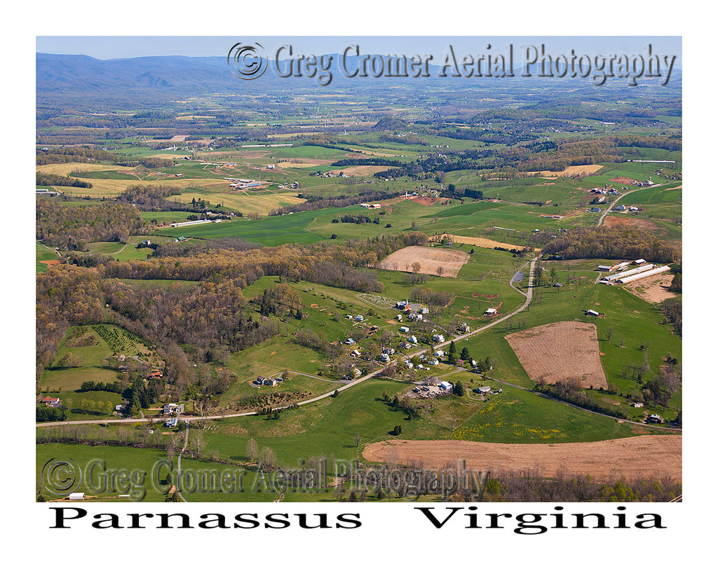 Aerial Photo of Parnassus, Virginia