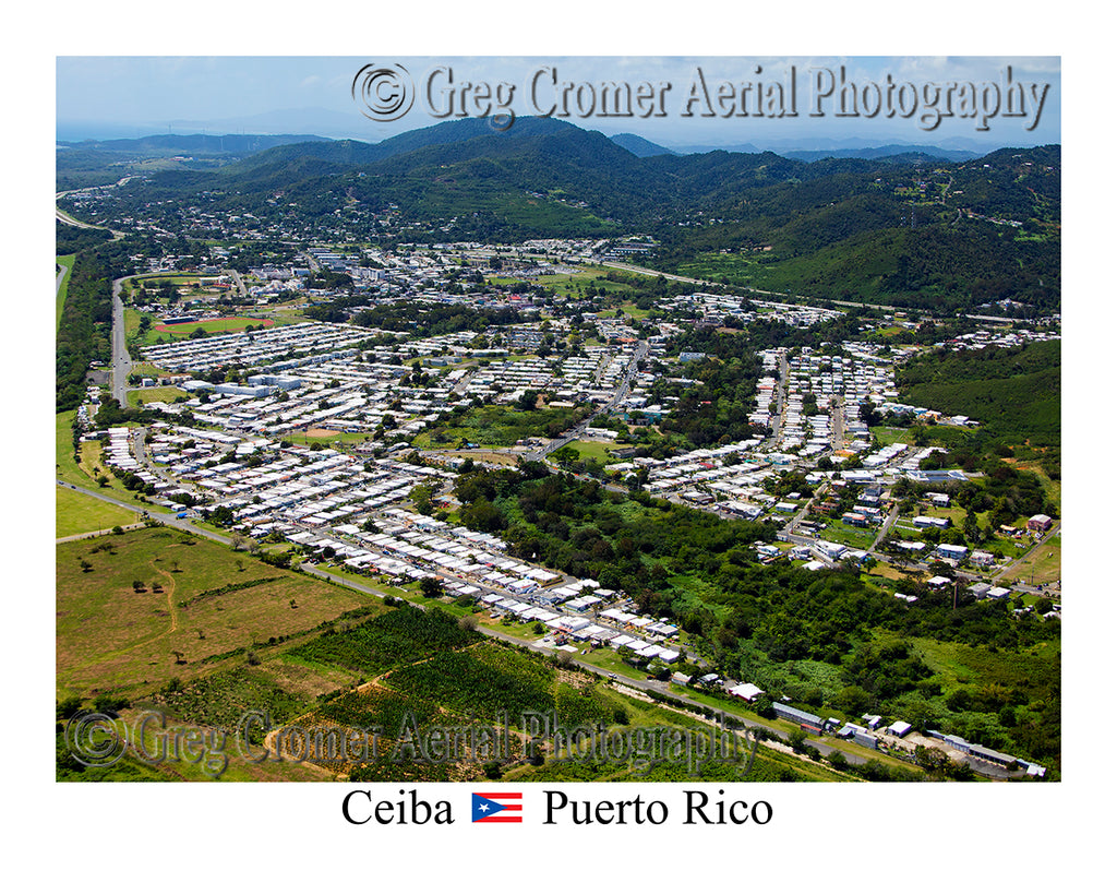 Aerial Photo of Ceiba, Puerto Rico