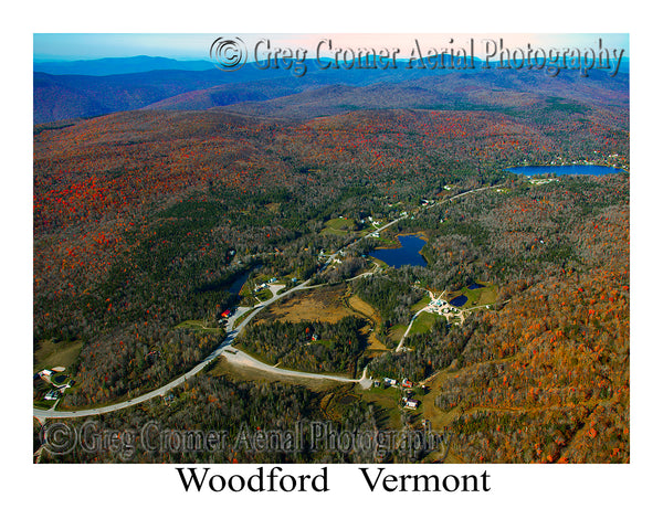 Aerial Photo of Woodford, Vermont