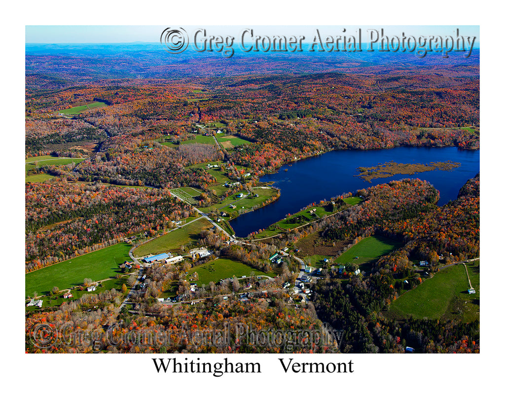 Aerial Photo of Whitingham, Vermont