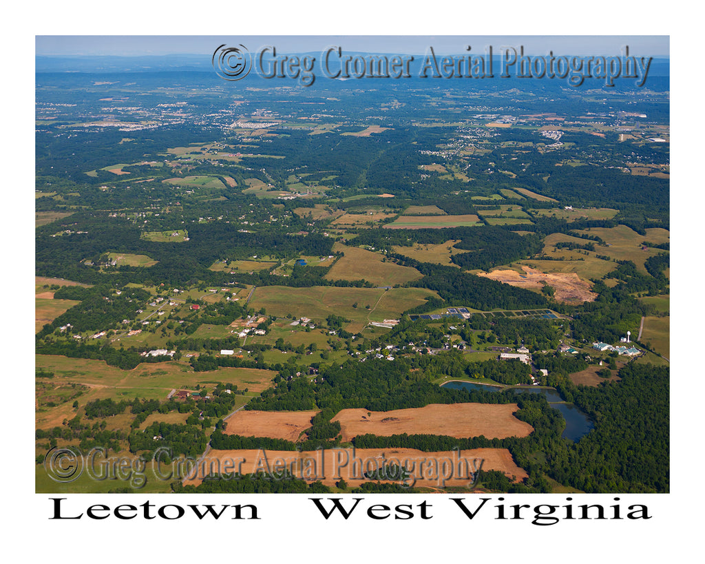 Aerial Photo of Leetown, West Virginia