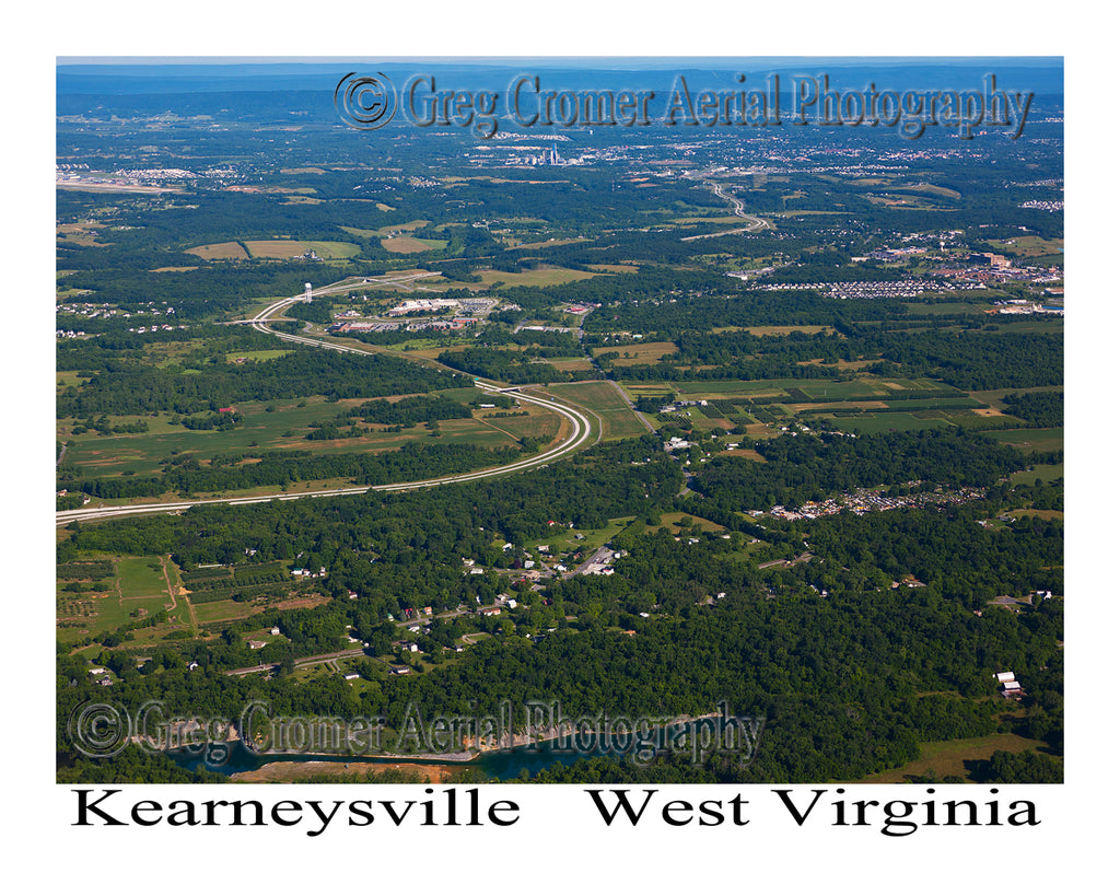 Aerial Photo of Kearneysville, West Virginia