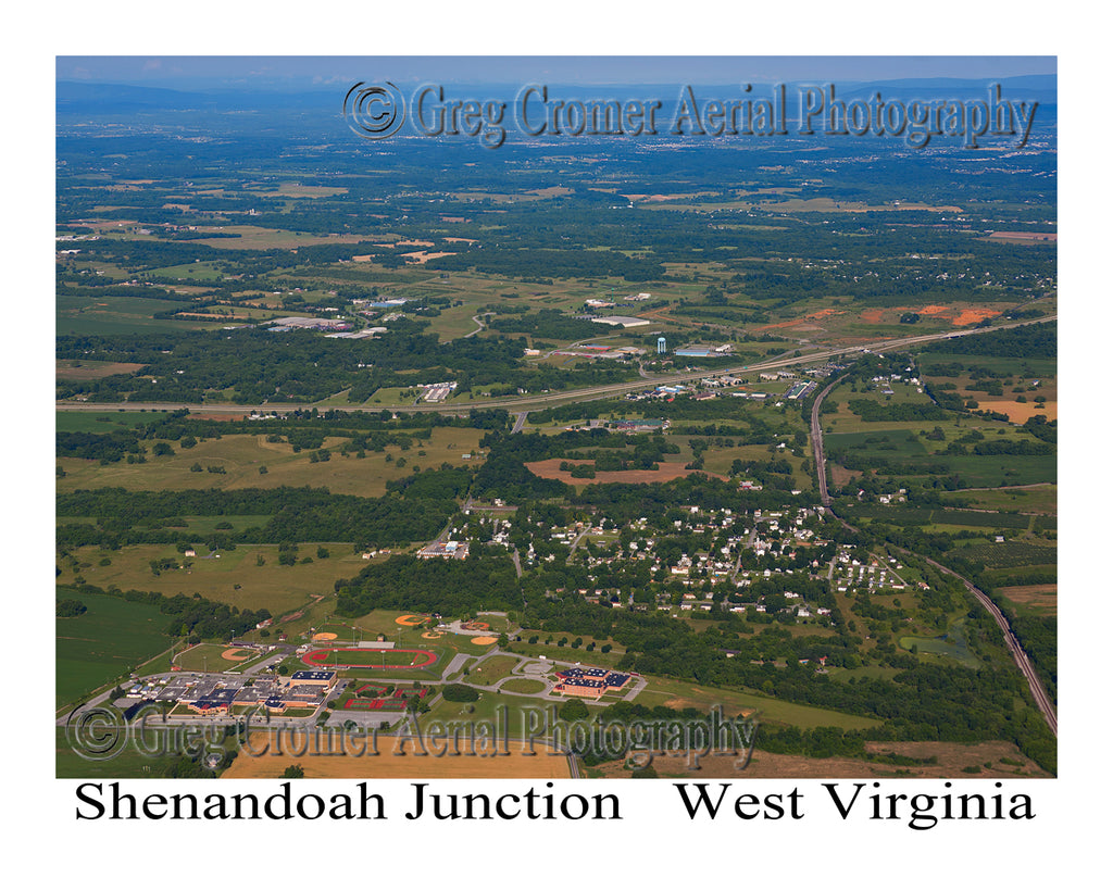 Aerial Photo of Shenandoah Junction, West Virginia