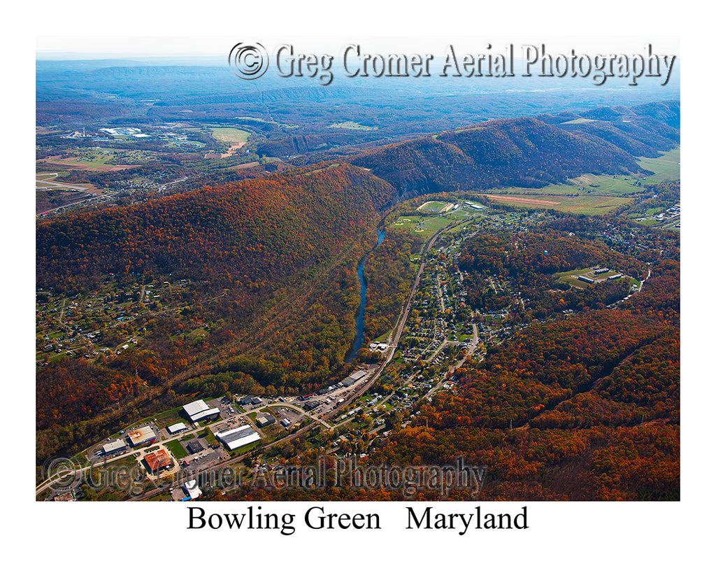Aerial Photo of Bowling Green, Maryland