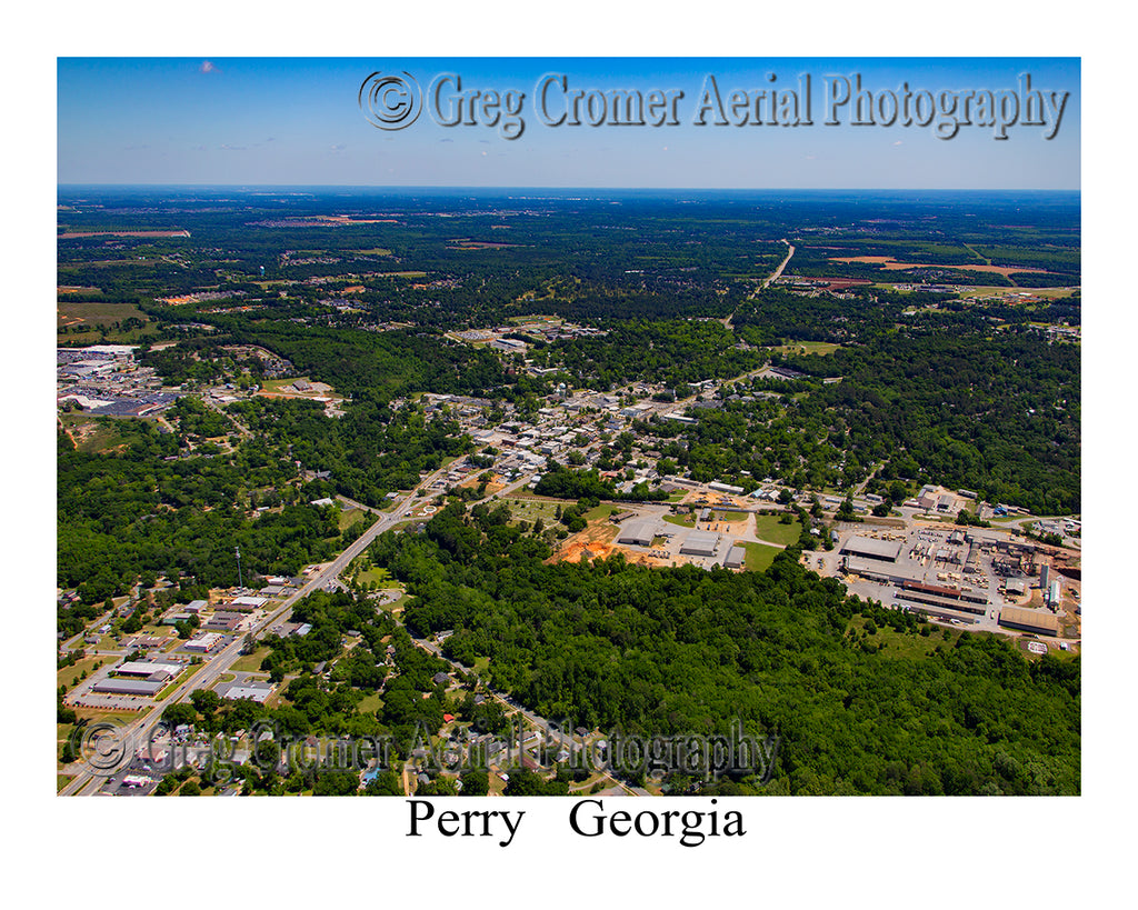 Aerial Photo of Perry, Georgia