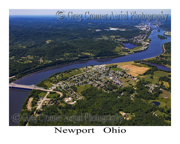 Aerial Photo of Newport, Ohio