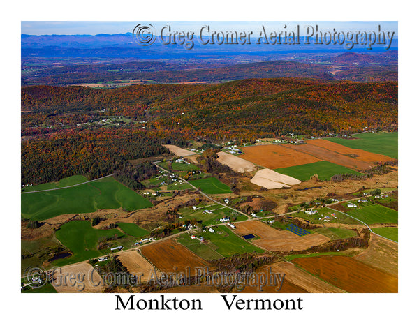 Aerial Photo of Monkton, Vermont