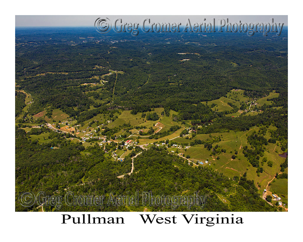 Aerial Photo of Pullman, West Virginia