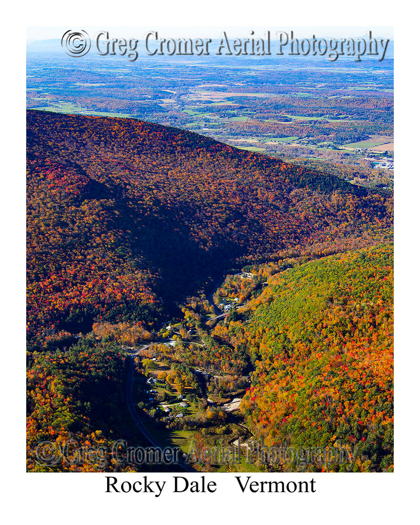 Aerial Photo of Rocky Dale, Vermont