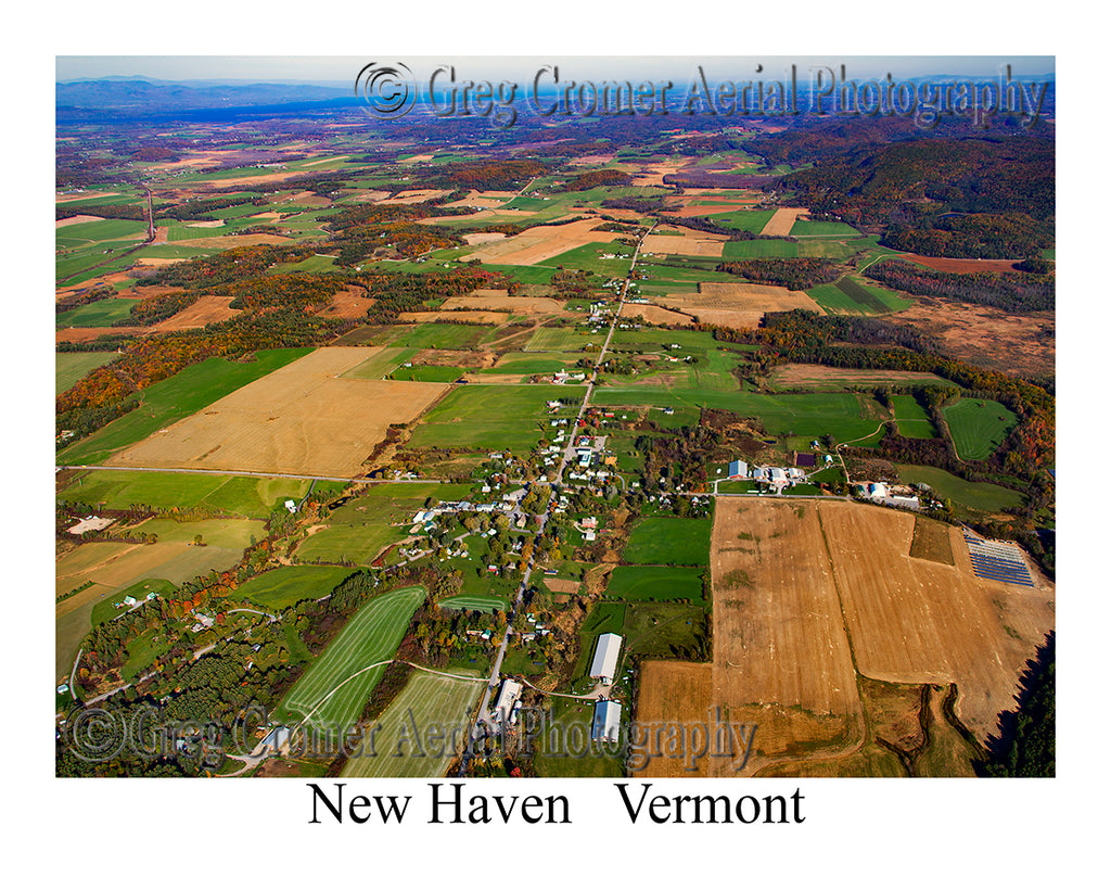 Aerial Photo of New Haven, Vermont