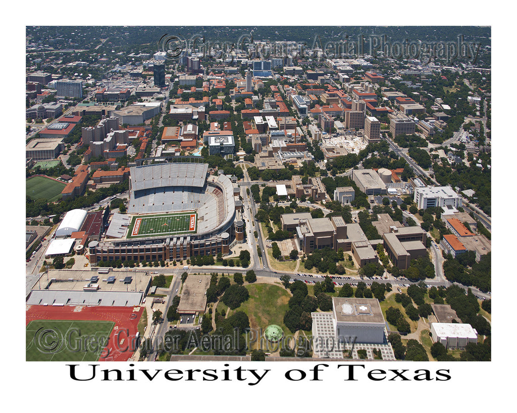 Aerial Photo of University of Texas - Austin, TX
