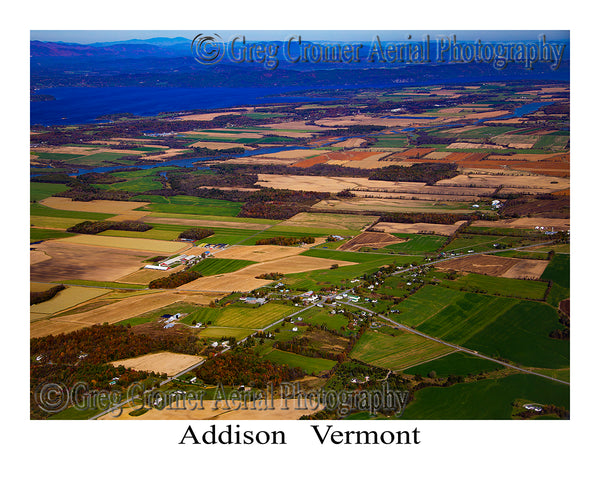 Aerial Photo of Addison, Vermont