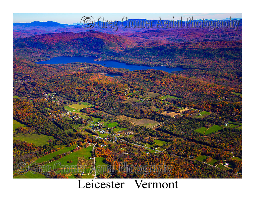 Aerial Photo of Leicester, Vermont