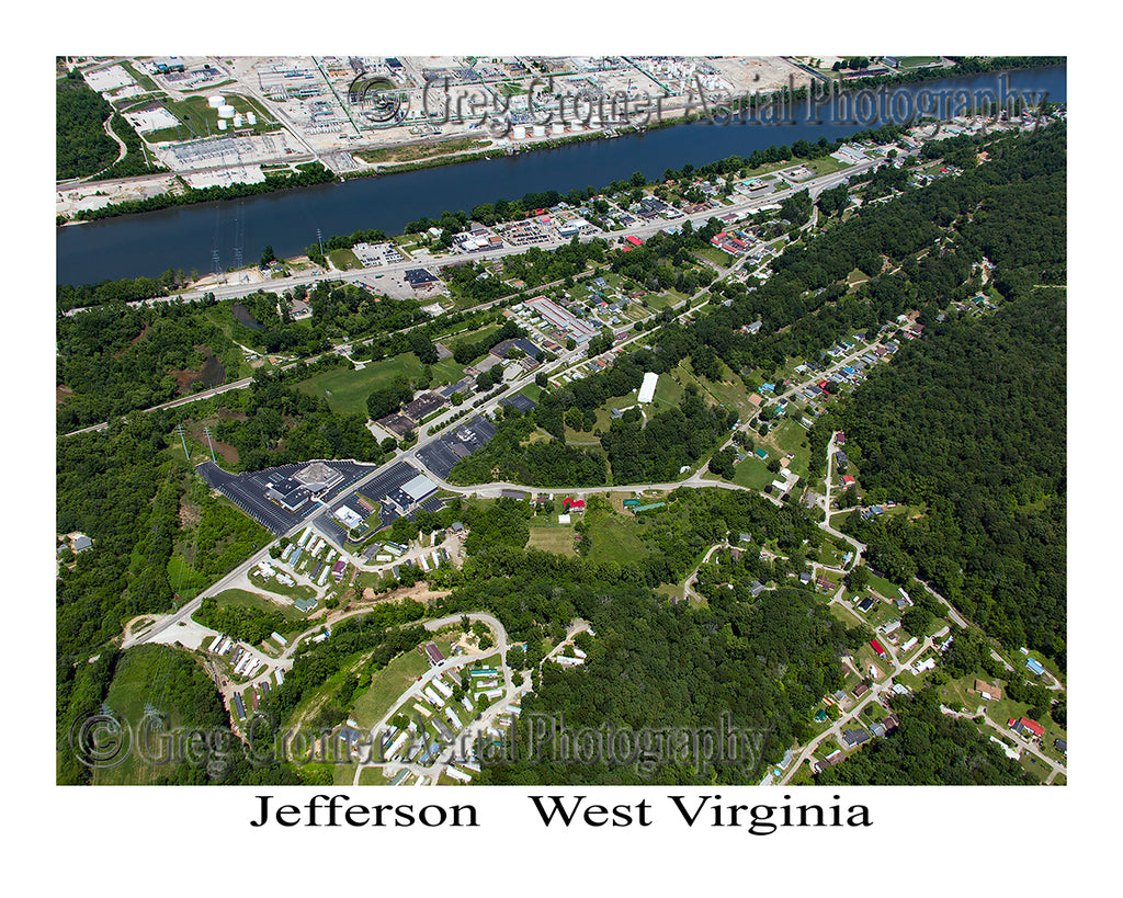 Aerial Photo of Jefferson, West Virginia