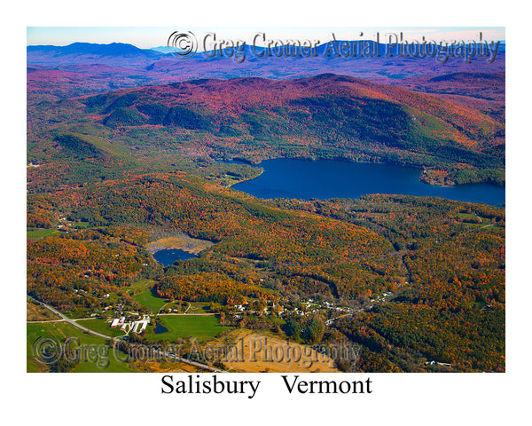 Aerial Photo of Salisbury, Vermont