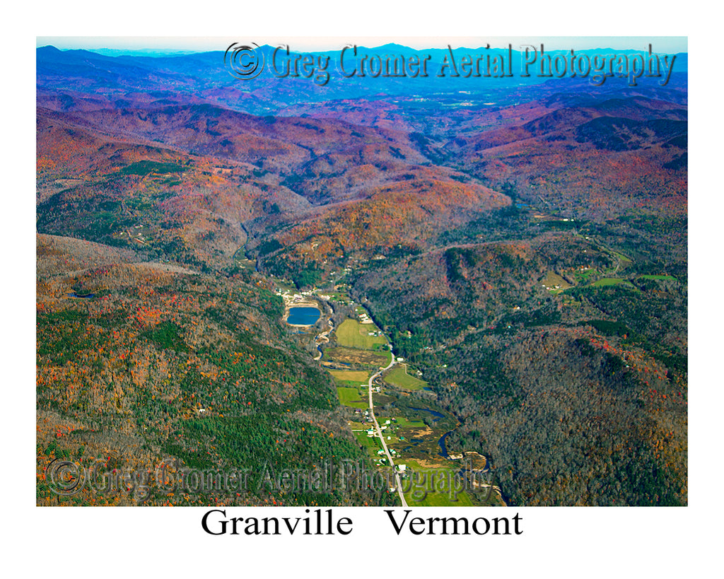 Aerial Photo of Granville, Vermont