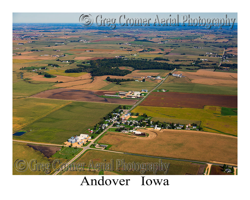 Aerial Photo of Andover, Iowa