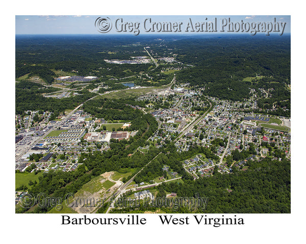 Aerial Photo of Barboursville, West Virginia