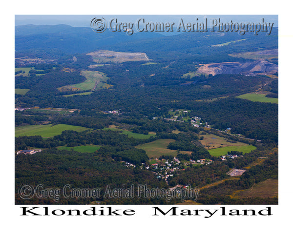 Aerial Photo of Klondike, Maryland