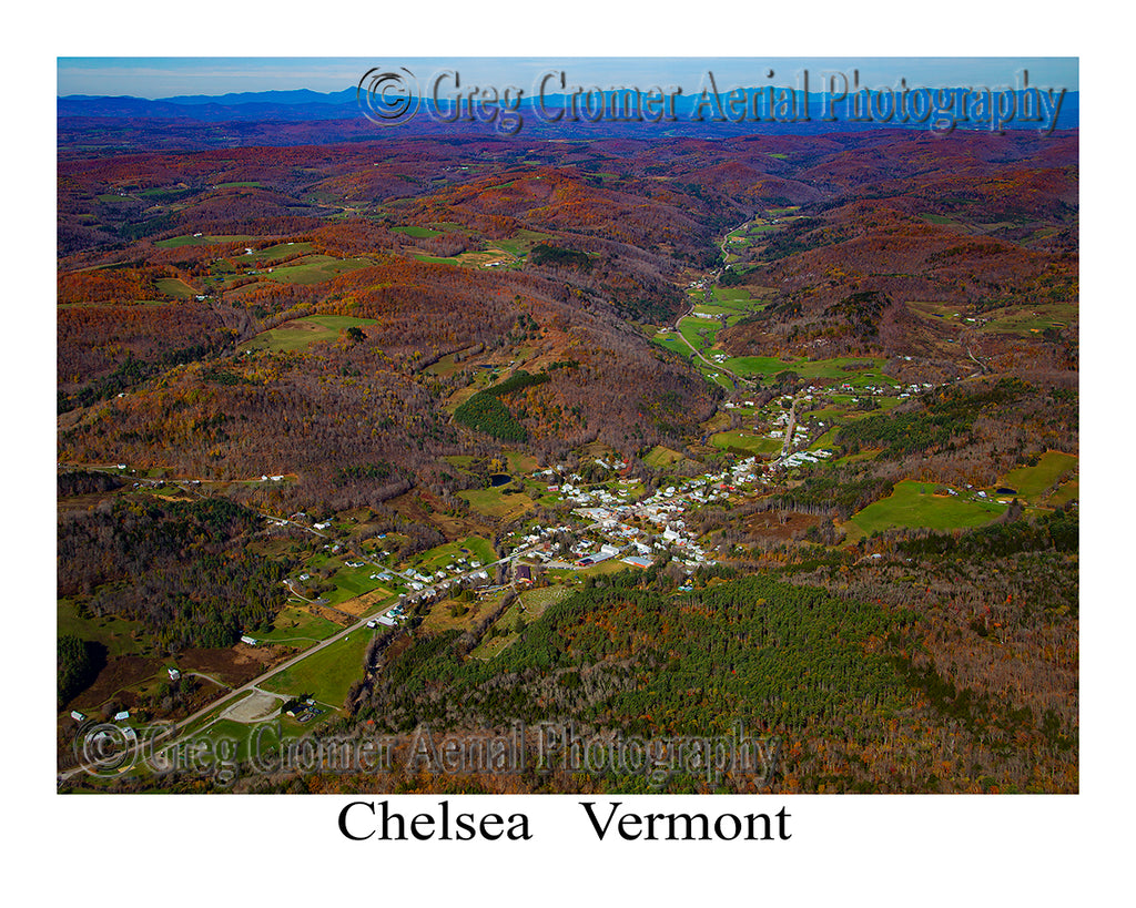 Aerial Photo of Chelsea, Vermont