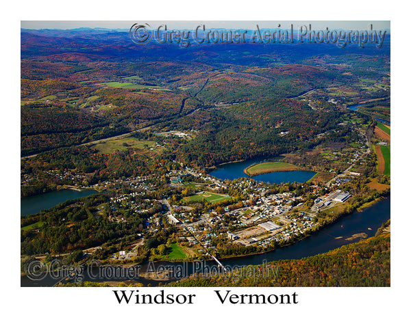 Aerial Photo of Windsor, Vermont