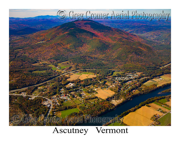 Aerial Photo of Ascutney, Vermont