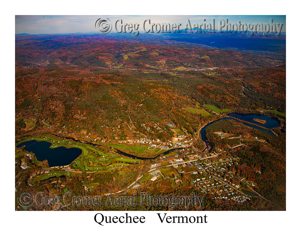 Aerial Photo of Quechee, Vermont