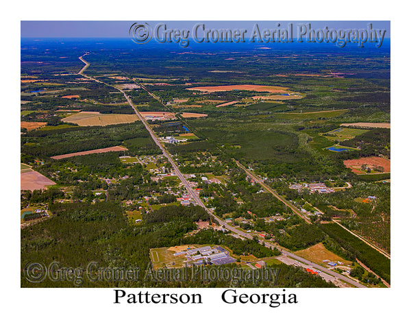 Aerial Photo of Patterson, Georgia